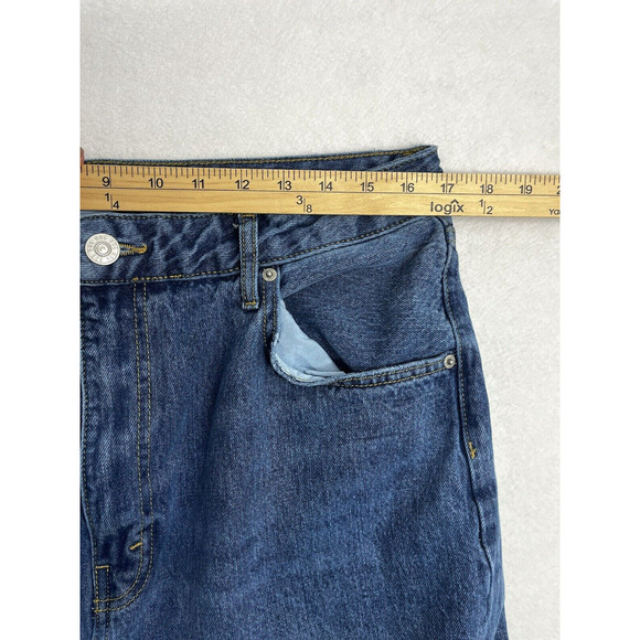 Urban Outfitters BDG Wide Leg Baggy Jeans High Rise Skater Y2K Grunge 34x31 - Picture 3 of 13